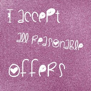 I always accept all reasonable offers